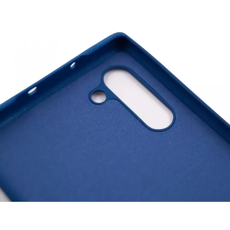 Evelatus Samsung Galaxy Note 10 Nano silikonikotelo Soft Touch TPU sininen