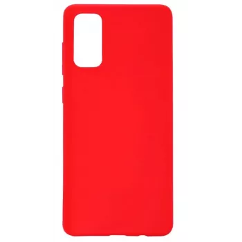 Evelatus Samsung Galaxy Note 20 nano-silikoonikotelo Soft Touch TPU punainen