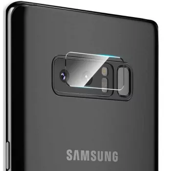 Evelatus Samsung Galaxy Note 9 takakameran lasilinssin varaosa - kirkas mustalla kehyksellä