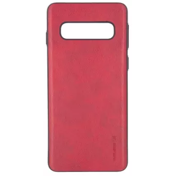Evelatus Samsung Galaxy S10 Kuton punainen takakuori - Liquid Silicone / TPU