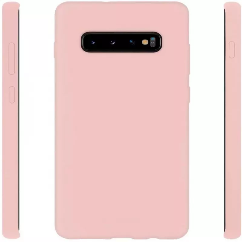 Evelatus Samsung Galaxy S10+ Nano silikonikotelo Soft Touch TPU beige