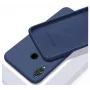Evelatus Samsung Galaxy S10 Nano Silicone -kotelo Soft Touch TPU tummansininen