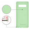 Evelatus Samsung Galaxy S10 nano-silikoonikotelo Soft Touch TPU minttu