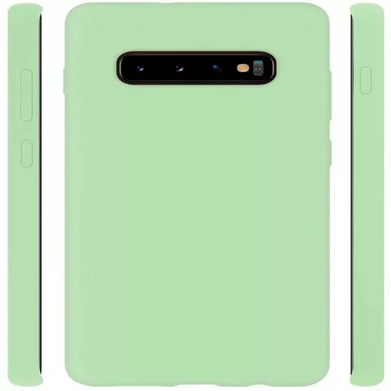 Evelatus Samsung Galaxy S10 nano-silikoonikotelo Soft Touch TPU minttu