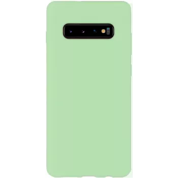 Evelatus Samsung Galaxy S10 nano-silikoonikotelo Soft Touch TPU minttu