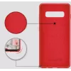 Evelatus Samsung Galaxy S10 Nano silikonikotelo Soft Touch TPU punainen