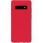 Evelatus Samsung Galaxy S10 Nano silikonikotelo Soft Touch TPU punainen
