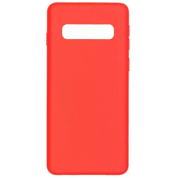 Evelatus Samsung Galaxy S10 Nano silikonikotelo Soft Touch TPU punainen
