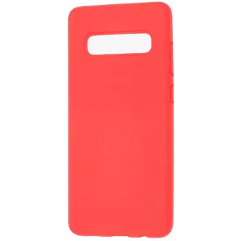 Evelatus Samsung Galaxy S10 Plus Nano silikonikuori Soft Touch TPU punainen