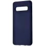 Evelatus Samsung Galaxy S10 Plus Premium Soft Touch silikonikotelo keskiyönsininen