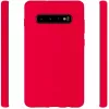 Evelatus Samsung Galaxy S10 Plus pehmeä silikonikuori punainen
