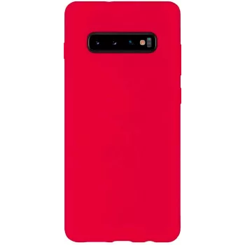 Evelatus Samsung Galaxy S10 Plus pehmeä silikonikuori punainen