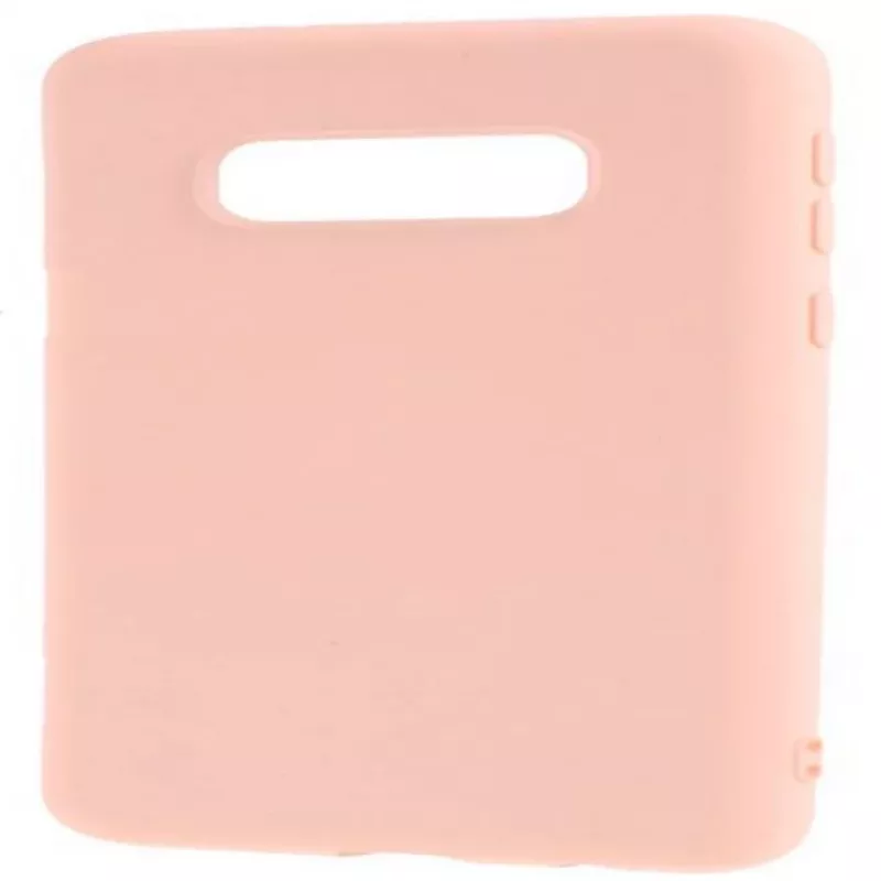 Evelatus Samsung Galaxy S10e Nano Silicone -kotelo Soft Touch TPU beige