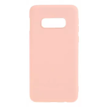 Evelatus Samsung Galaxy S10e Nano Silicone -kotelo Soft Touch TPU beige
