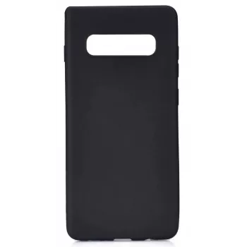 Evelatus Samsung Galaxy S10e Nano-silikonikuori Soft Touch TPU musta