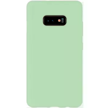 Evelatus Samsung Galaxy S10e Nano Silicone Case Soft Touch TPU minttu
