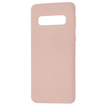 Evelatus Samsung Galaxy S10e nano-silikonikotelo Soft Touch TPU pinkki hiekka