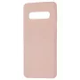 Evelatus Samsung Galaxy S10e nano-silikonikotelo Soft Touch TPU pinkki hiekka