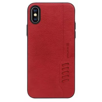 Evelatus Samsung Galaxy S10e Shooter Red hybridisuojakotelo jalustalla ja sormirengastelineellä