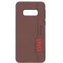 Evelatus Samsung Galaxy S10e Shooter Series takakansi ruskea
