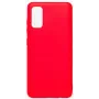 Evelatus Samsung Galaxy S20 Nano Silicone -kotelo Soft Touch TPU punainen