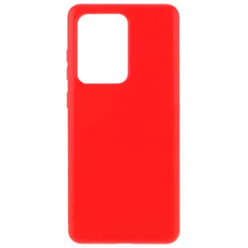 EVELATUS Samsung Galaxy S20 Ultra Nano Silicone Case Soft Touch TPU punainen