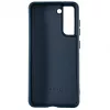 Evelatus Samsung Galaxy S21 FE Nano Silicone -kotelo Soft Touch TPU sininen