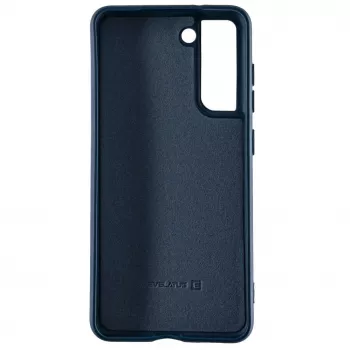Evelatus Samsung Galaxy S21 FE Nano Silicone -kotelo Soft Touch TPU sininen