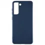 Evelatus Samsung Galaxy S21 FE Nano Silicone -kotelo Soft Touch TPU sininen