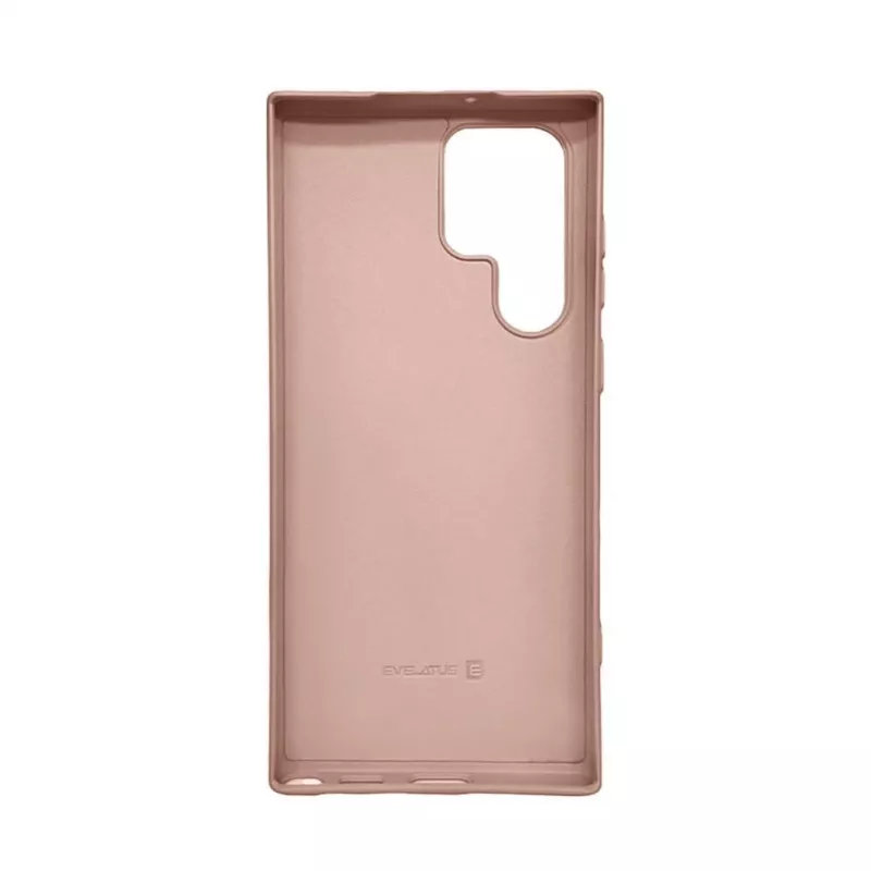 Evelatus Samsung Galaxy S22 Ultra Nano Silicone Case Soft Touch TPU beige