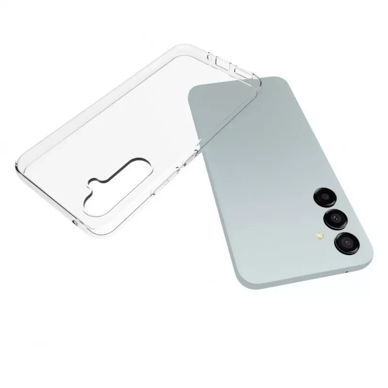 Evelatus Samsung Galaxy S23 kirkas silikonikotelo 1,5 mm TPU läpinäkyvä