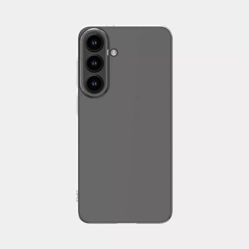 Evelatus Samsung Galaxy S26 FE kirkas silikonikuori 1,5 mm TPU läpinäkyvä