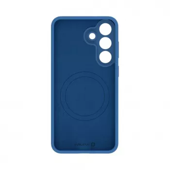 Evelatus Samsung Galaxy S26 FE Premium magneettinen Soft Touch -silikonikuori laivastonsininen