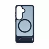 Evelatus Samsung Galaxy S26 kumipintainen MagSafe-kuori ja jalusta navy blue