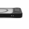 Evelatus Samsung Galaxy S26 kumipintainen MagSafe-kotelo jalustalla musta
