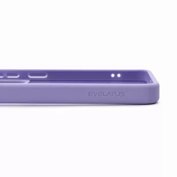 Evelatus Samsung Galaxy S26 Shield-kotelo MagSafe-tuella ja telineellä, mattarengas, laventelinsininen