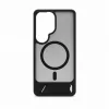 Evelatus Samsung Galaxy S26 Ultra kumipintainen MagSafe-kuori ja teline - musta