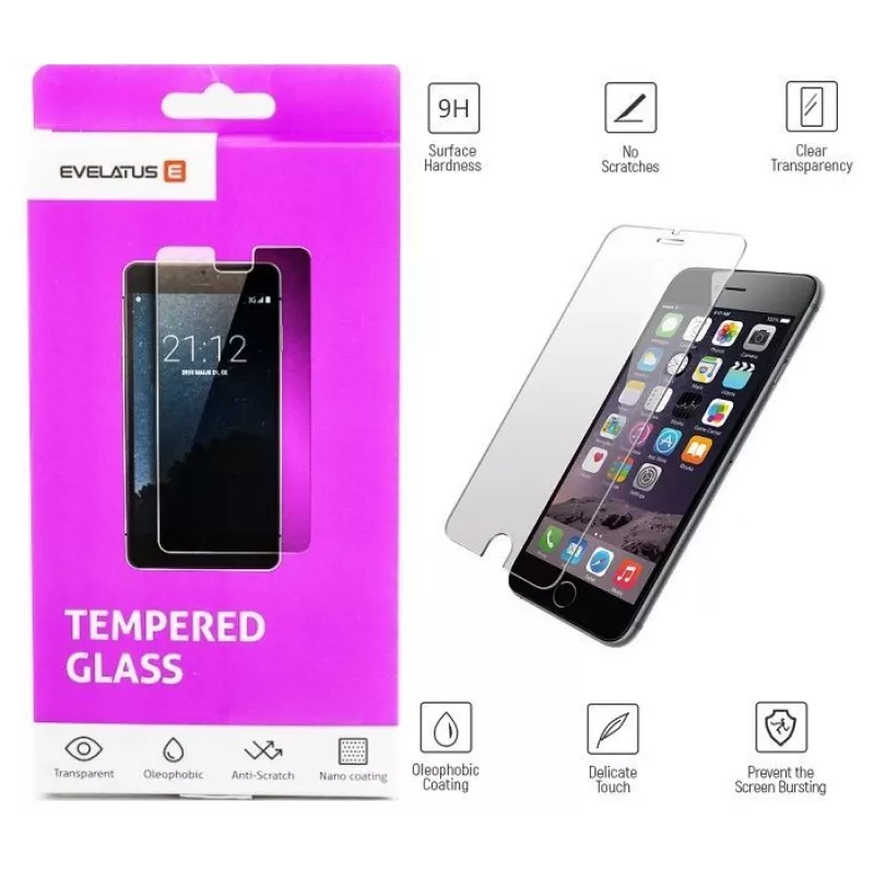 Evelatus Samsung Galaxy S6 Edge musta keskirunko varaosa