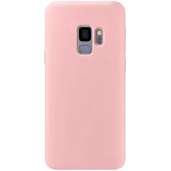 Evelatus Samsung Galaxy S9 nano-silikoonikotelo Soft Touch TPU pinkki hiekka