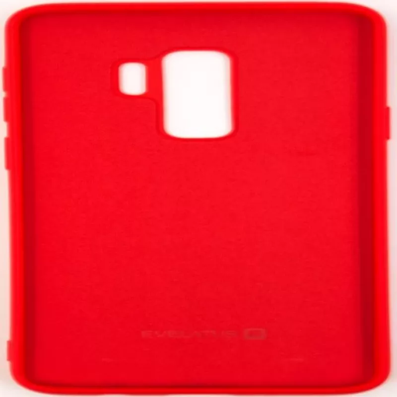 Evelatus Samsung Galaxy S9 nano-silikoonikotelo Soft Touch TPU punainen