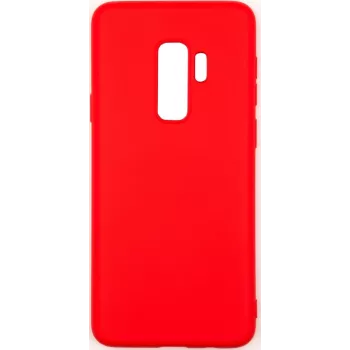 Evelatus Samsung Galaxy S9 nano-silikoonikotelo Soft Touch TPU punainen