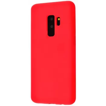 Evelatus Samsung Galaxy S9 Plus nano-silikoonikotelo Soft Touch TPU punainen