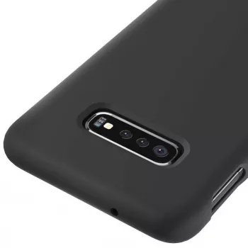 Evelatus Samsung S10e Premium Soft Touch silikonikotelo musta