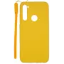 Evelatus Soft Touch silikonikotelo käsilenkillä Xiaomi Redmi Note 8 / Redmi Note 8 2021 - keltainen