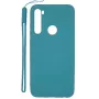 Evelatus Soft Touch silikonikuori rannekkeella Xiaomi Redmi Note 8 / Redmi Note 8 2021 - sininen