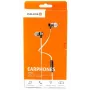 Evelatus yleismallinen handsfree-kuulokemikrofoni EEP01 mikrofonilla yleismalli 3,5 mm valkoinen