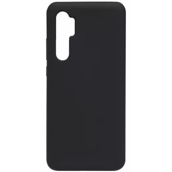 Evelatus Xiaomi Mi Note 10 Lite Nano -silikonikuori Soft Touch TPU musta