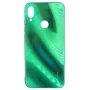 Evelatus Xiaomi Note 7 Water Ripple Full Color Electroplating karkaistu lasi kuori vihreä