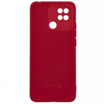 Evelatus Xiaomi Redmi 10C / C40 Nano silikonikotelo Soft Touch TPU punainen
