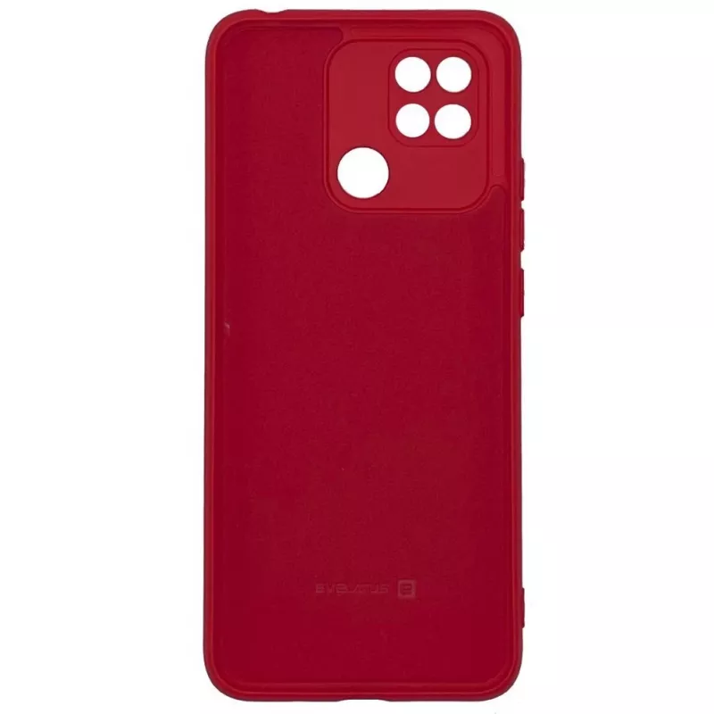 Evelatus Xiaomi Redmi 10C / C40 Nano silikonikotelo Soft Touch TPU punainen